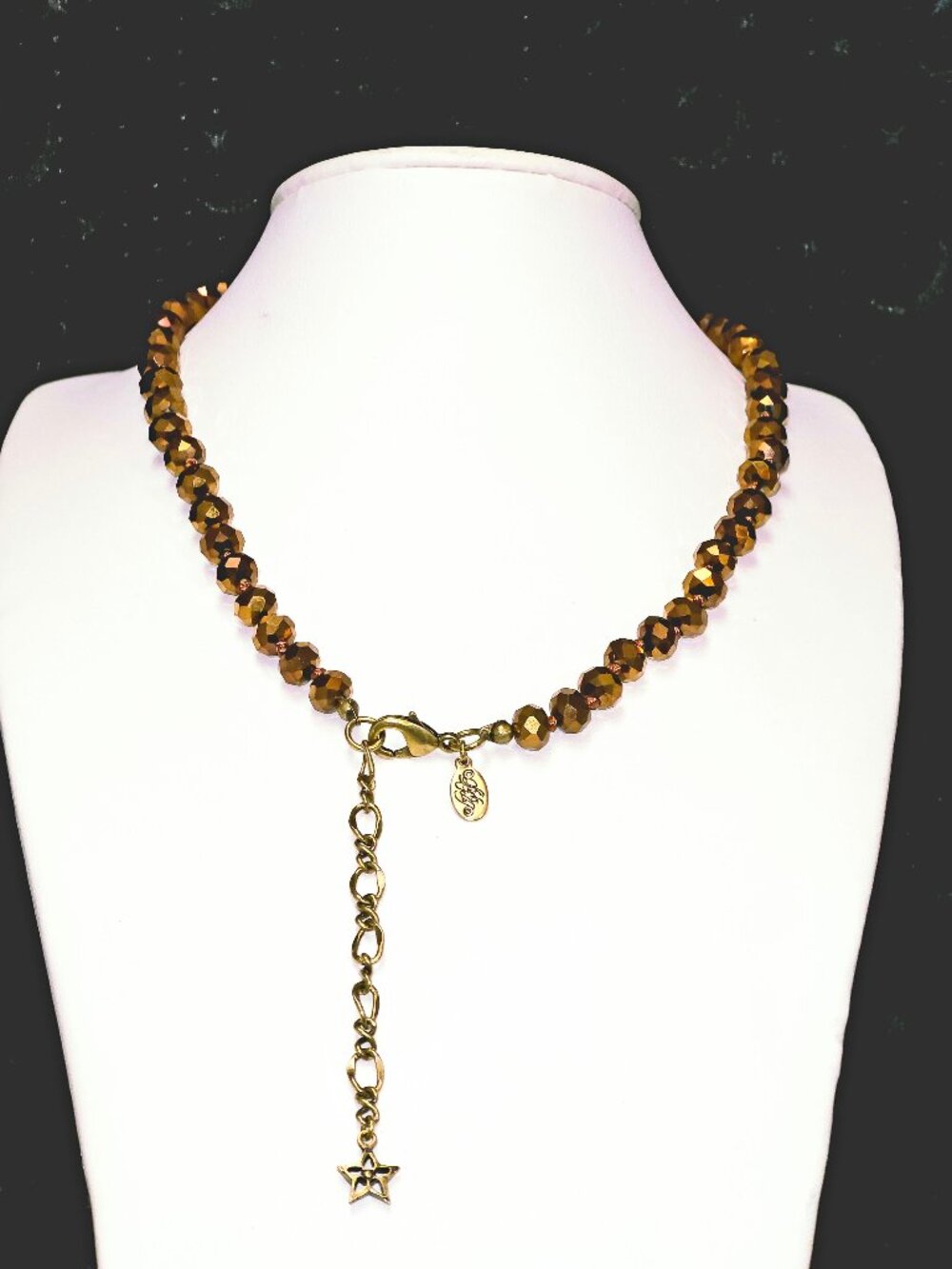 Kirks Folly Autum Woodland ๐๐๐ ๐พ๐๐๐๐ Magnetic Bronze Necklace Goldtone - Picture 3 of 10